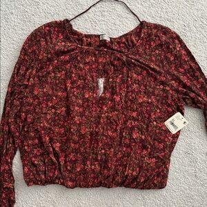 Free People Kaya Printed Bodysuit in Chocolate Combo
